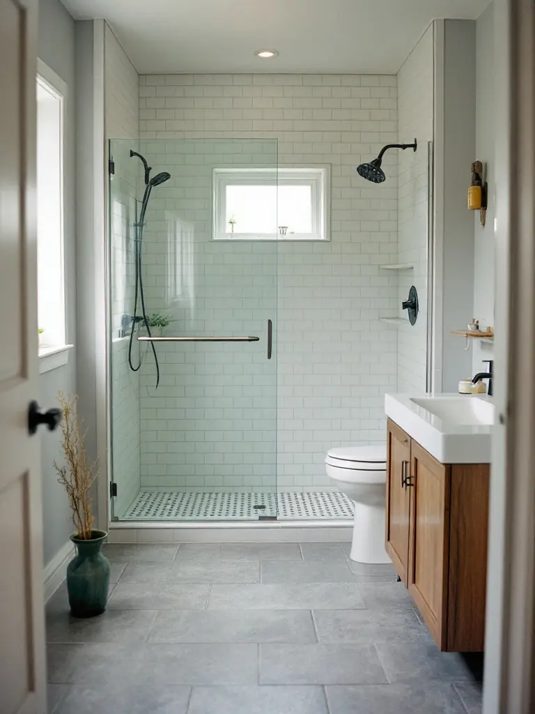 Salle de bain en céramique